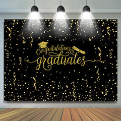 Lofaris Fallen Ribbon Congratutaions Graduates Backdrop