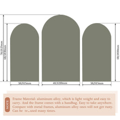 Lofaris Farm House Theme Rabbit Light Green Arch Backdrop Kit