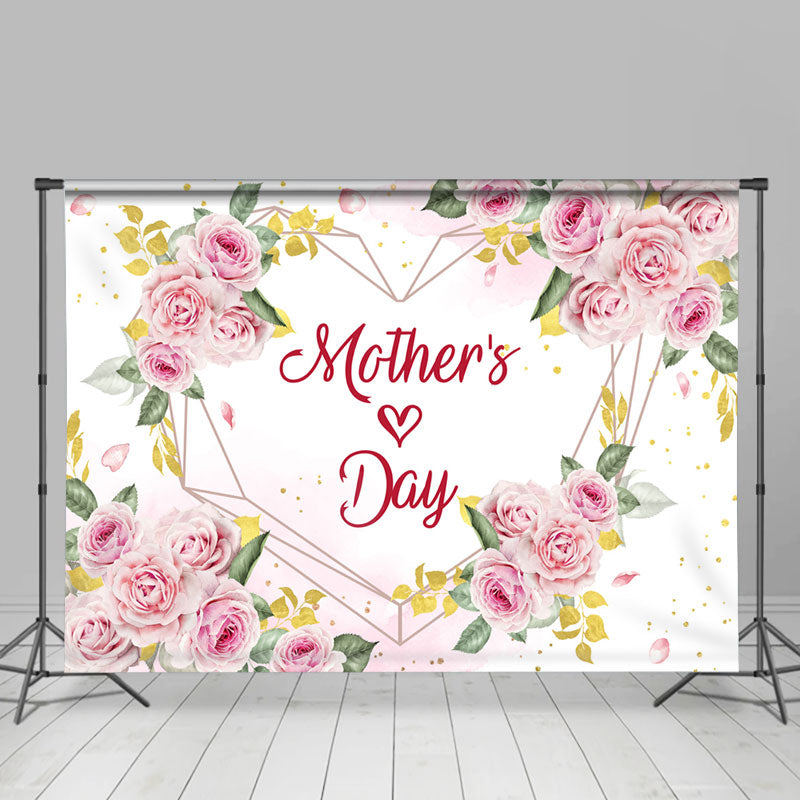 Lofaris Floral And Elegant Simple Sweet Backdrop For Mother