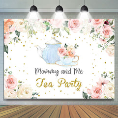 Lofaris Floral And Glitter Jea Paity Mothers Day Backdrop