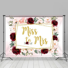 Lofaris Floral Sweet Elegant And Gorgeous Wedding Backdrop