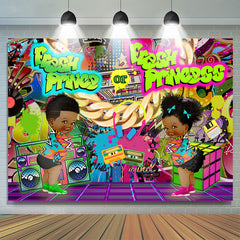 Lofaris Fresh Prince Or Princess 90s Themed Baby Shower Backdrop