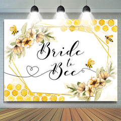 Lofaris Lovely Sweet Flower Birde To Bee Bridal Shower Backdrop