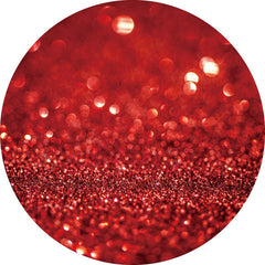 Lofaris Navy Red Bokeh Glitter Round Happy Birthday Backdrop