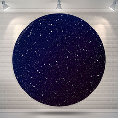 Lofaris Night Sky Sparkling Stars Happy Birthday Backdrop