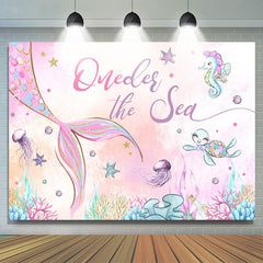 Lofaris Oneder The Sea Happy Birthday Party Backdrop For Girl