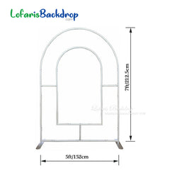 Lofaris Open Arch Backdrop Stand Chiara Metal Frame