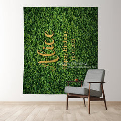 Lofaris Green Leaves Baby Shower Custom Backdrops for Photoshoot