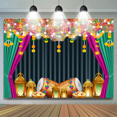 Lofaris Shiny Lights Fiesta Holiday Dance Party Backdrop