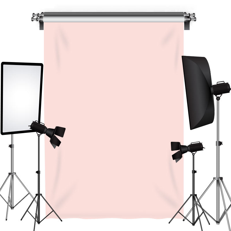 Lofaris Solid Pink Elegant Bridal Shower Party Backdrop