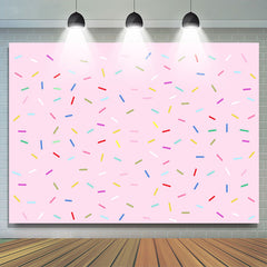 Lofaris Sweet Candy Pink Backdrop For Girls Birthday Party