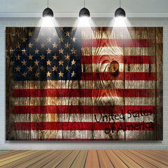 Lofaris United States Of America Wood Backdrops Decoration